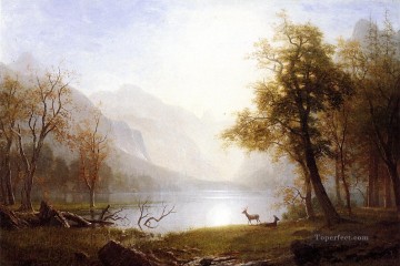 キングスキャニオンの渓谷 アルバート・ビアシュタット Oil Paintings